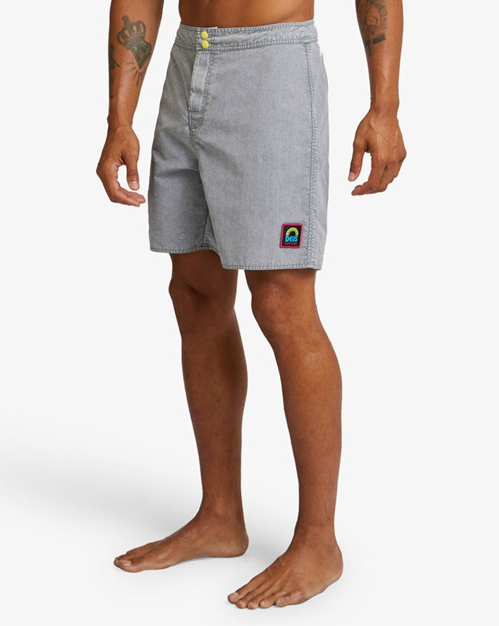 Image of Pulse Acid Boardshort - Light Grey