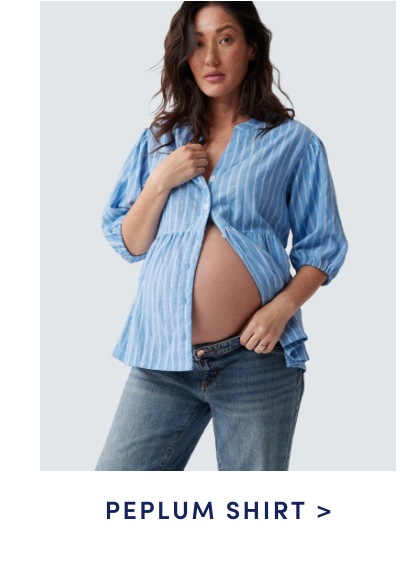 Maternity Peplum Shirt