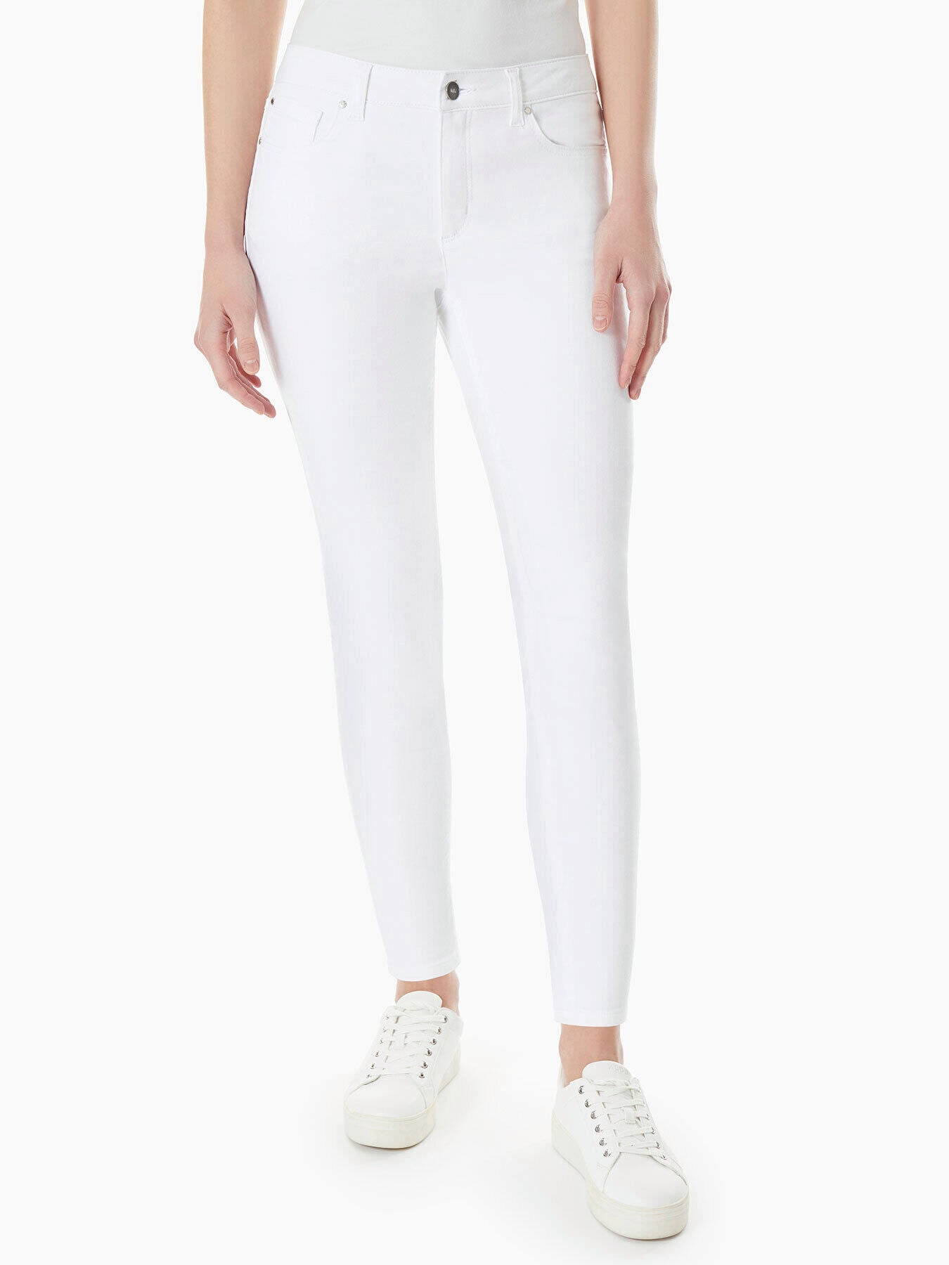 Image of Lexington Skinny Jeans, Soft White