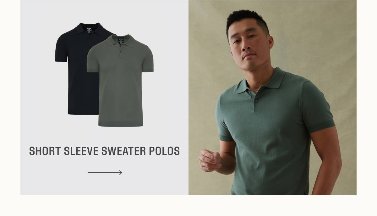 Short Sleeve Sweater Polos