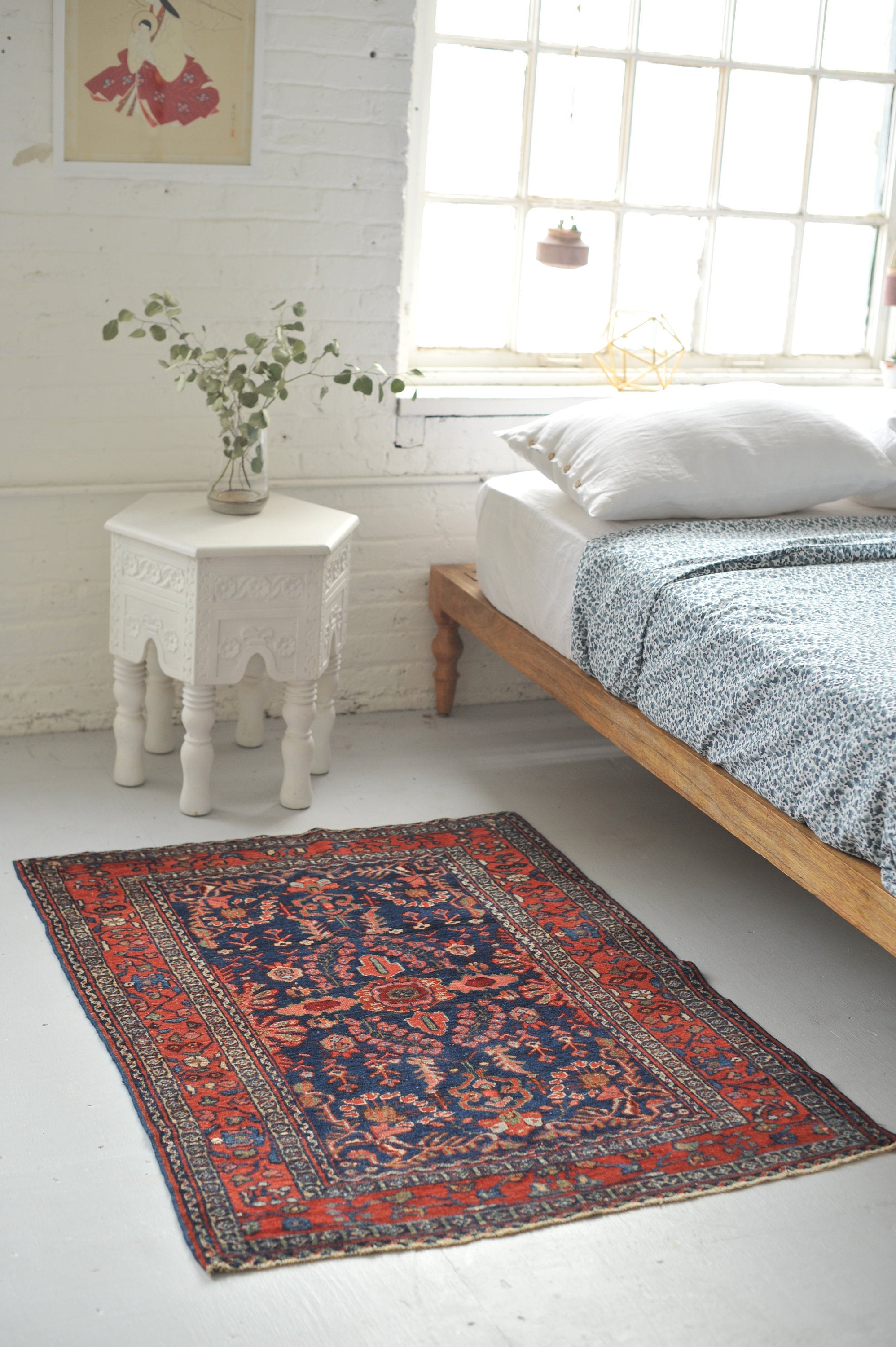 Image of ON HOLD*** 3.2 x 5.4 | Everly  | Antique floral boho rug