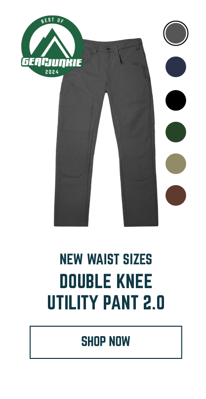 Shop All New Waist Sizes in Double Knee Utility Pant 2.0