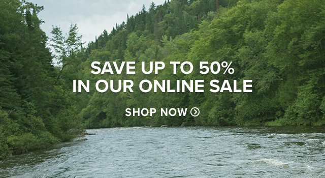 Save up to 50% in our Online Sale Outlet