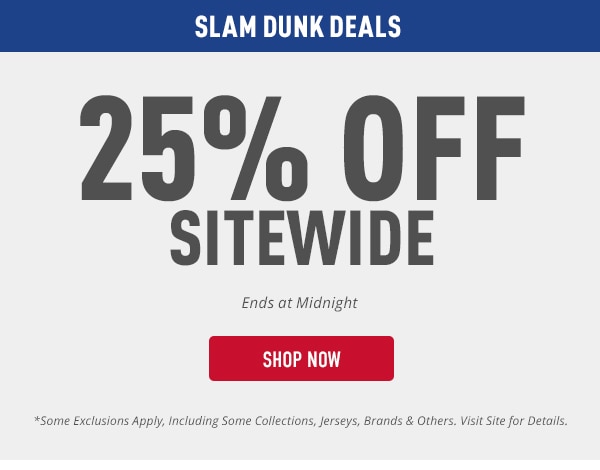 25% Off Sitewide!