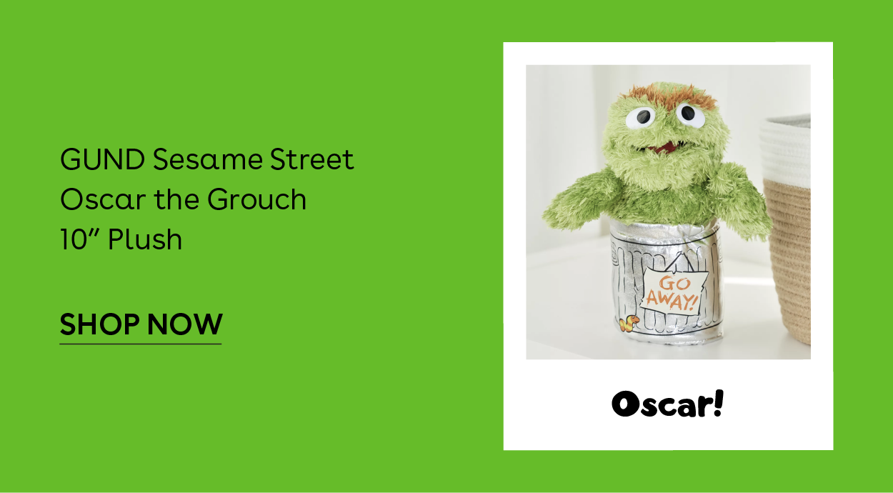 GUND Sesame Street Oscar the Grouch 10 inch Plush