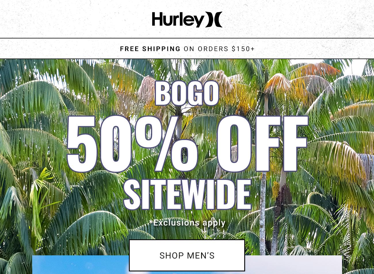 Hurley - Bogo 50% Off Sitewide | Shop Men's