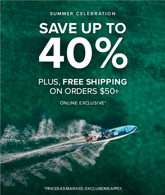 Summer Celebration Save Up To 40% Plus, Free Shipping On Orders $50+ Online Exclusive* *Prices as marked. Exclusions apply.