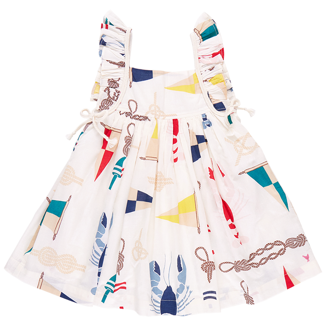 Image of Girls Ailee Dress - Nautical Notions