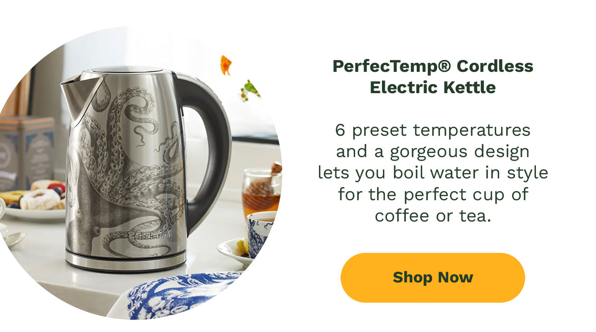 PerfecTemp® Cordless Electric Kettle