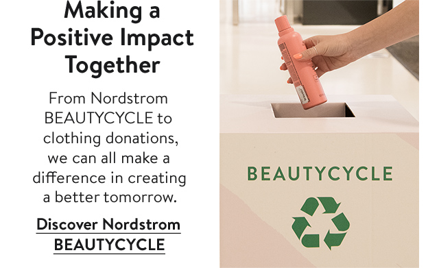 Making a positive impact together. A BEAUTYCYCLE box.