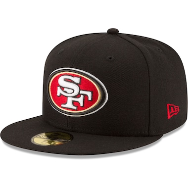  New Era Black  Team 59FIFTY Fitted Hat