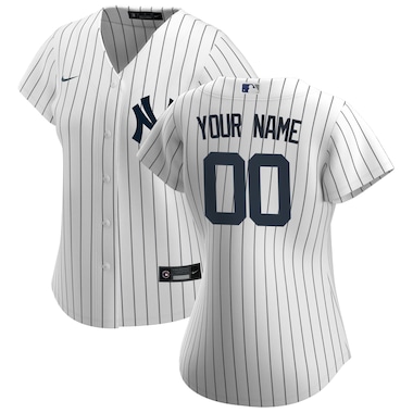  Nike White  Home Replica Custom Jersey