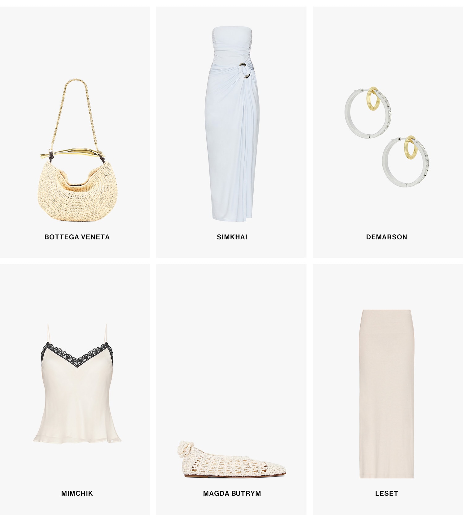 Effortless Elegance. Keep it simple with summer’s clean, modern, and barely-there styles. SHOP THE EDIT