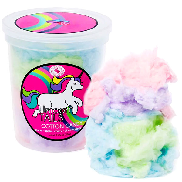 134644 - Chocolate Storybook Cotton Candy - Unicorn Tail: 1-Ounce Tub