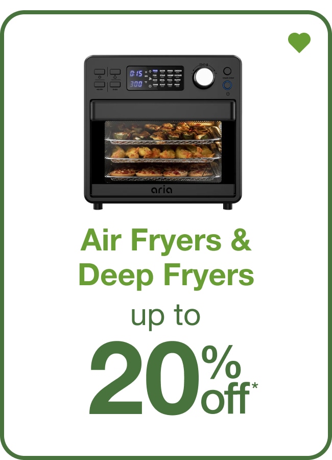 Air Fryers & Deep Fryers â€” Shop Now!