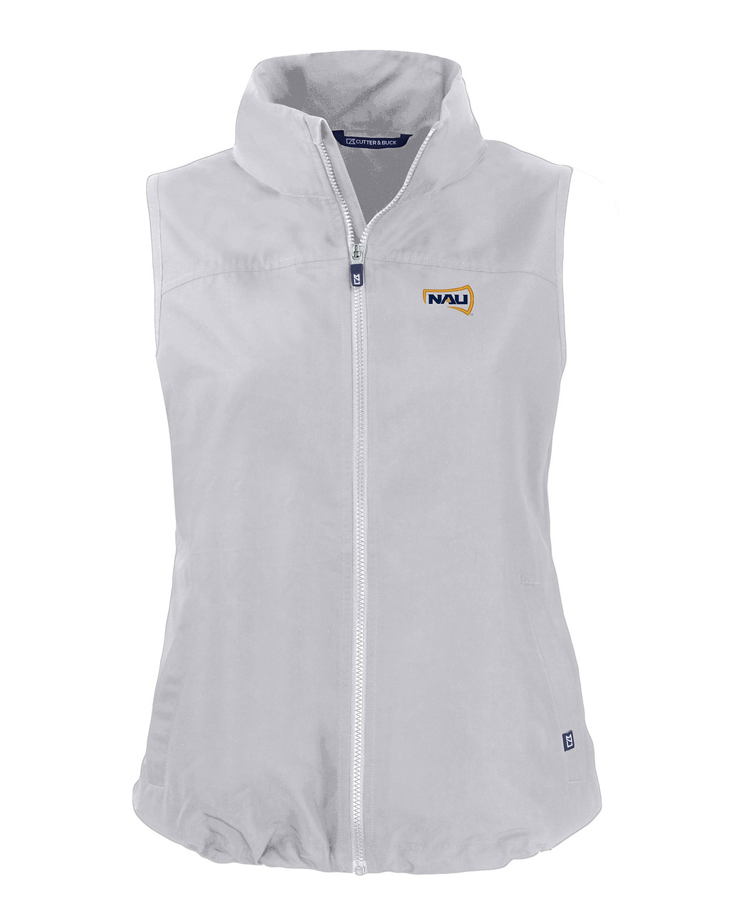 Image of Northern Arizona Lumberjacks Cutter & Buck Charter Eco Recycled Full-Zip Womens Vest