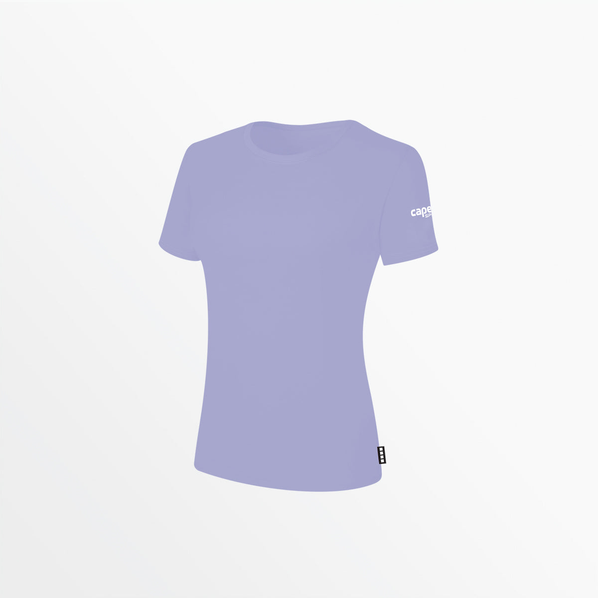 Image of WOMEN'S BASICS TEE WITH SLEEVE LOGO