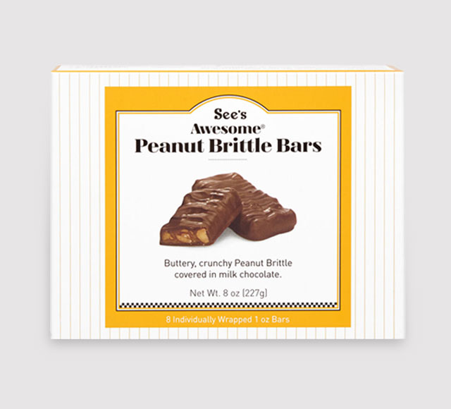 See’s Awesome® Peanut Brittle Bars