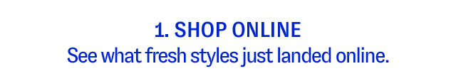 1. Shop Online