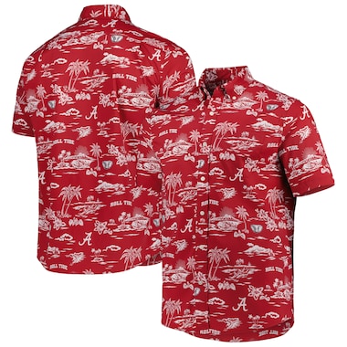  Reyn Spooner Crimson  Classic Button-Down Shirt