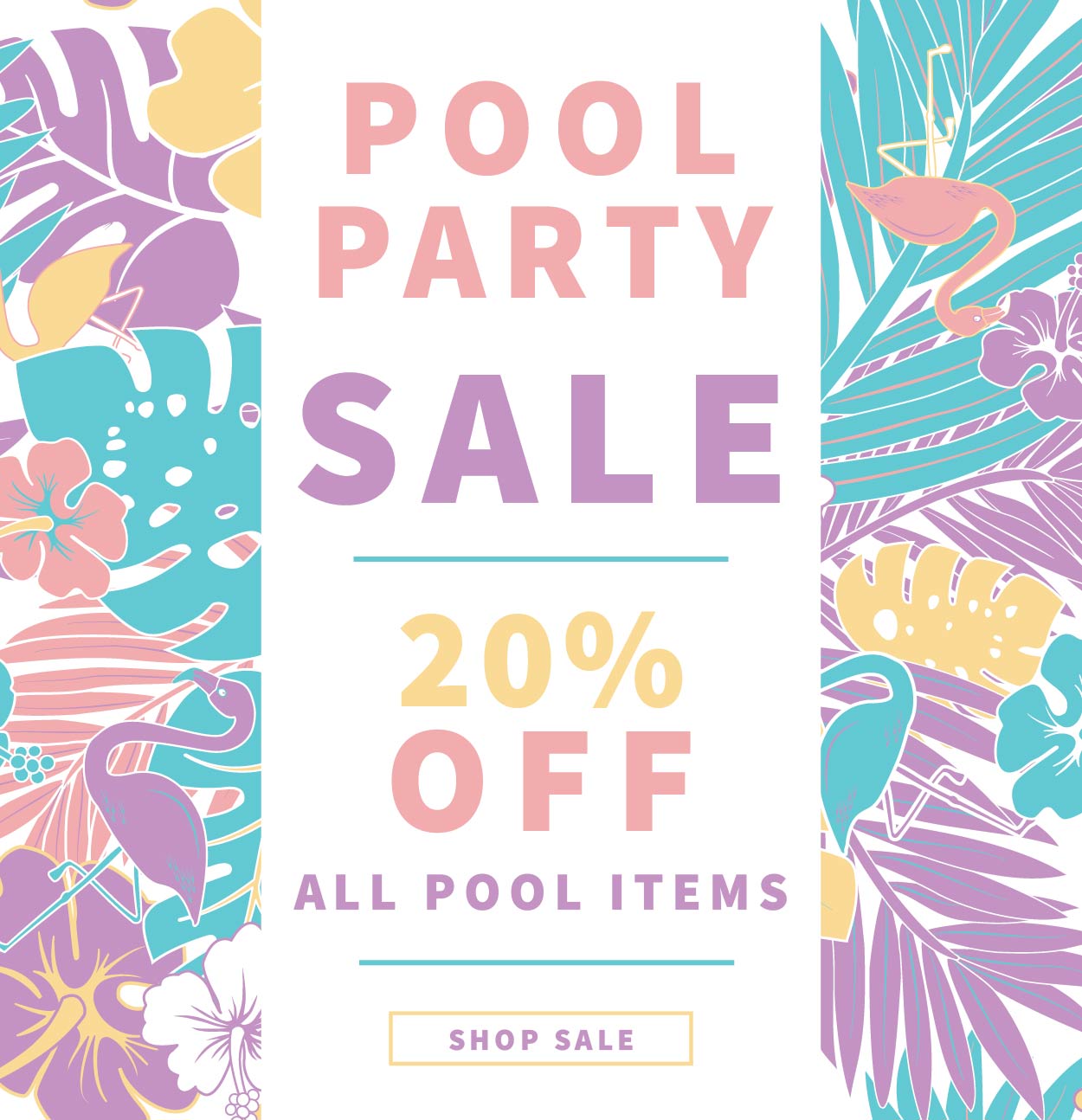 Pool Sale: Save 20% Off All Pool Products