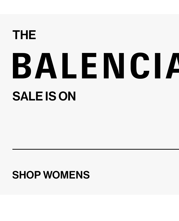 The Balenciaga Sale Is On. Take up to 65% off. Shop Womens