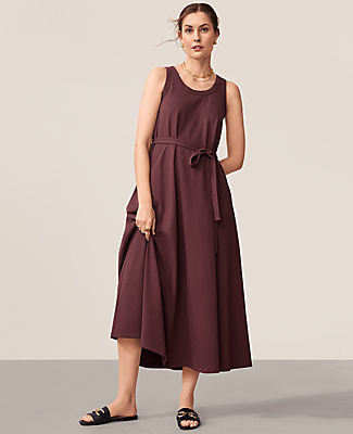 AT Weekend Jersey Trapeze Midi Dress