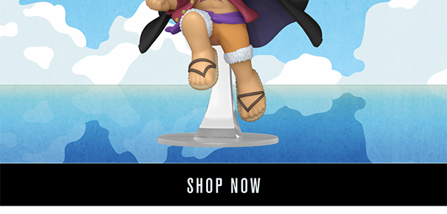 Sail the Four Seas with Monkey D. Luffy Pre-Order Our Exclusive Luffy Pop! Now. Shop Now