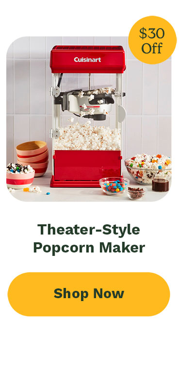 Theater-Style Popcorn Maker