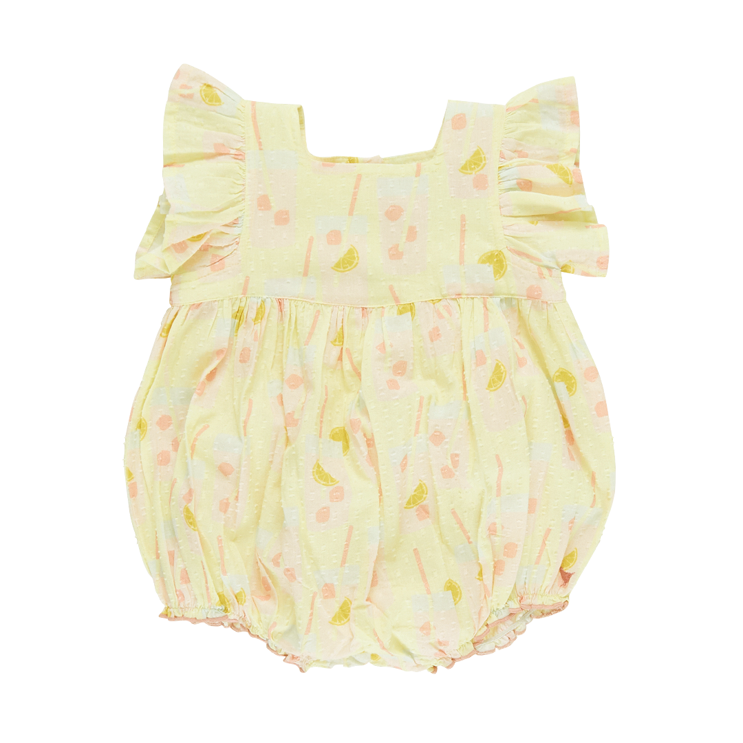 Image of Baby Girls Elsie Bubble - Pink Lemonade