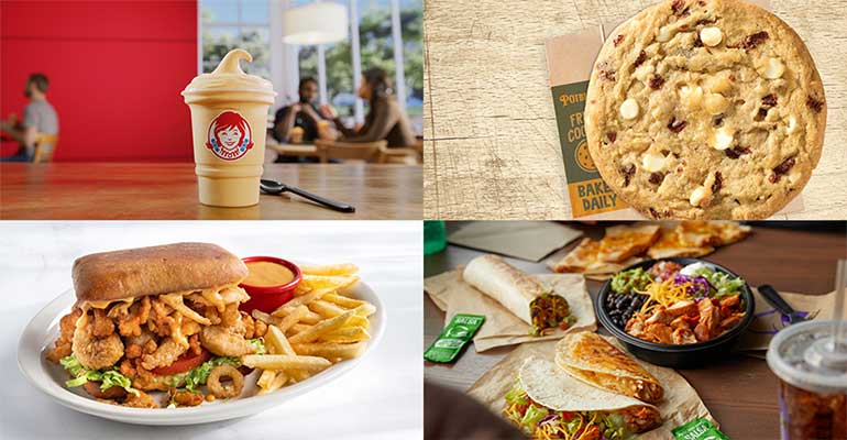 Menu Tracker-New items from Starbucks Taco Bell and Wendys