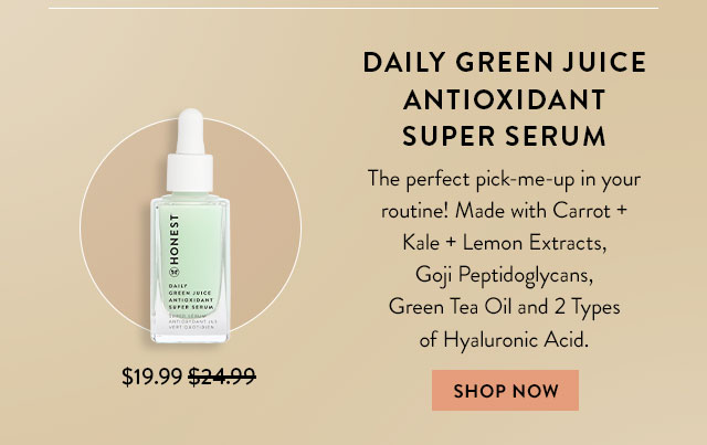 Daily Green Juice Antioxidant Super Serum