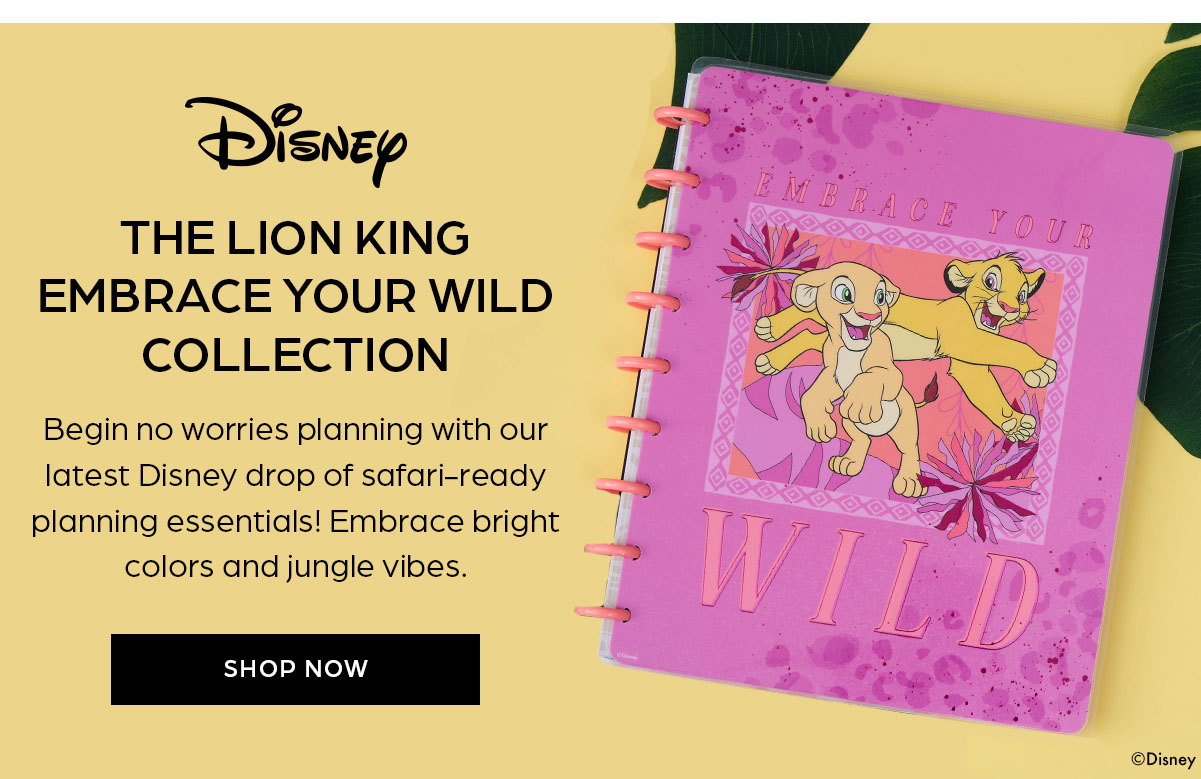 Disney The Lion King Embrace Your Wild Collection