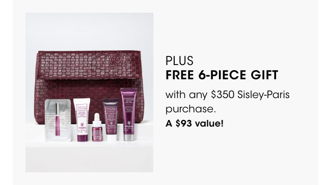 plus free 6-piece gift