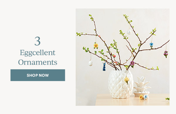 3  Eggcellent Ornaments  [SHOP NOW]