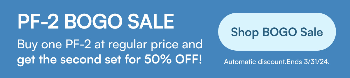 PF-2 BOGO Sale. Buy one set of PF-2 Fluoride and Arsenic Reduction Elements at regular price ($99.99) and get the second set for 50% OFF!