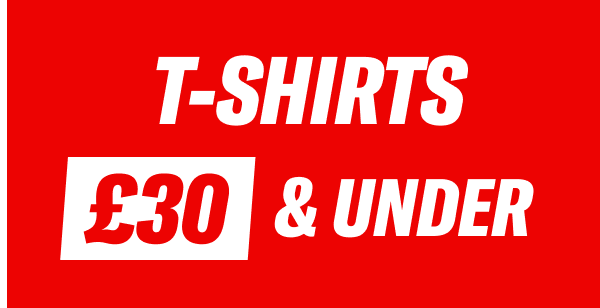 T-Shirts £30 & Under