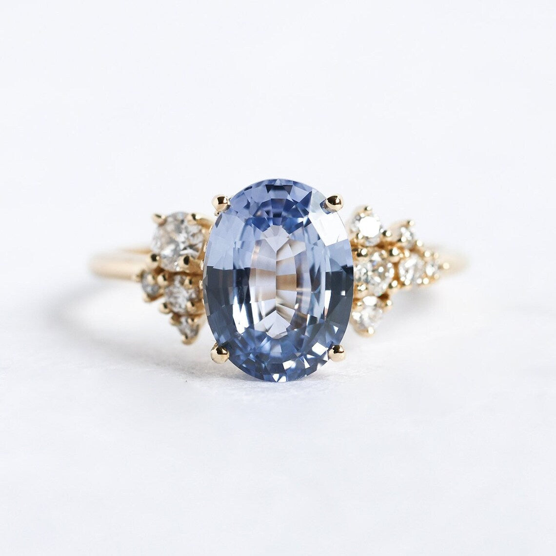 Image of Blue Sapphire Ring 