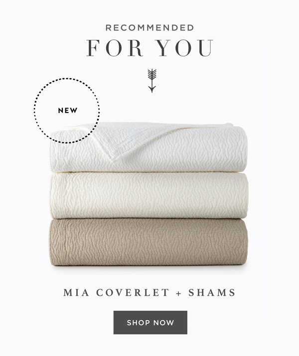 Shop Mia Coverlet and Shams