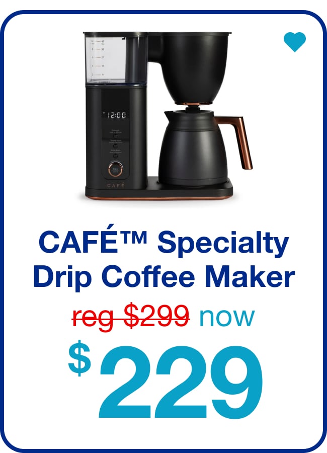 CAFÃ‰â„¢ Specialty Drip Coffee Maker with Thermal Carafe â€” Shop Now!