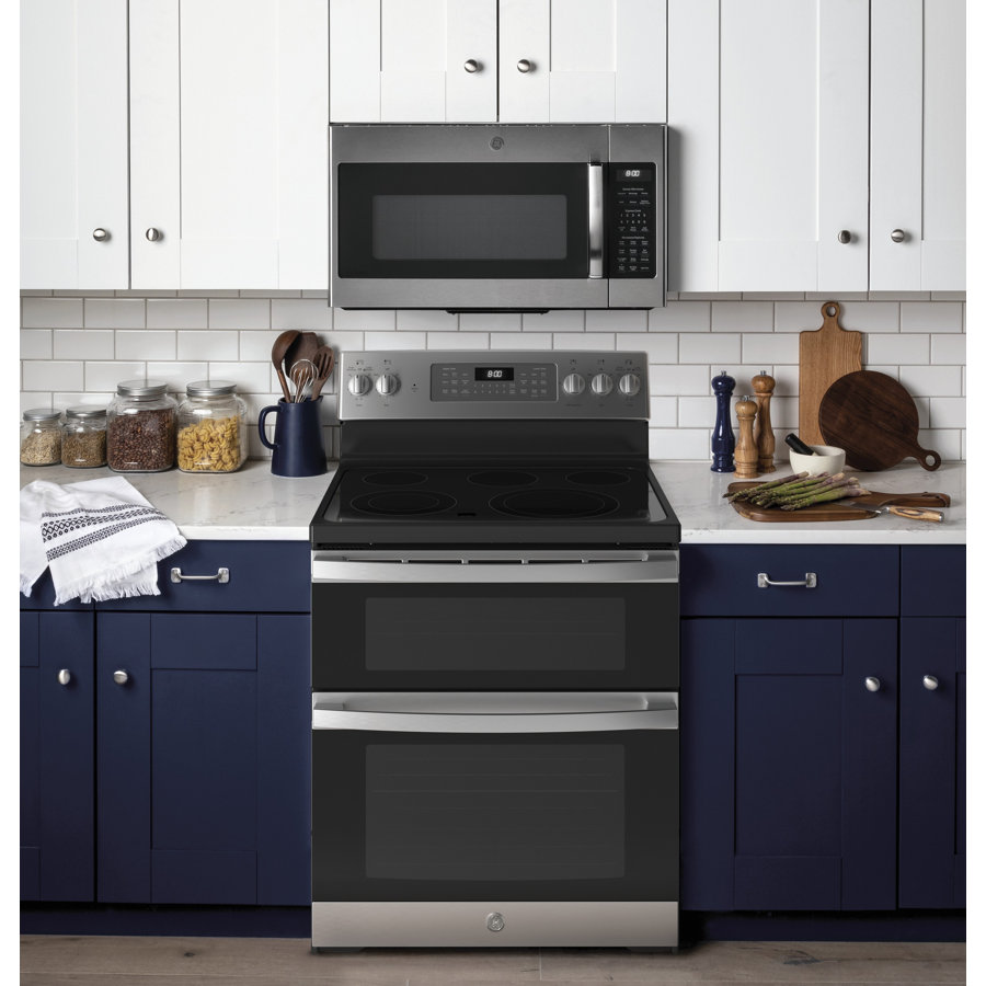 30" 6.6 cu. ft. Freestanding Electric Range with 5 Elements and Convection Oven