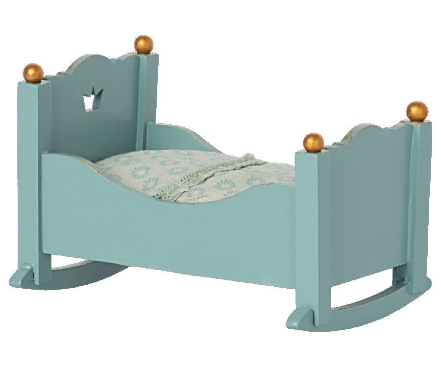 Image of Cradle, Baby Mouse - Blue