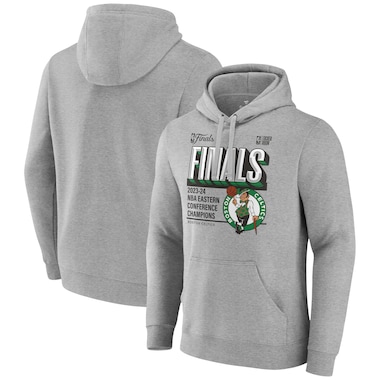  Fanatics Steel  2024 Eastern Conference Champions Locker Room Post Up Move Pullover Hoodie