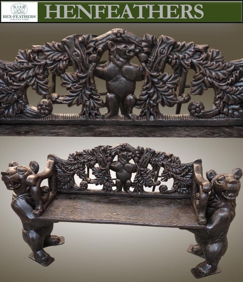 Forest Bear Bench