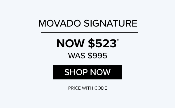 SHOP MOVADO SIGNATURE