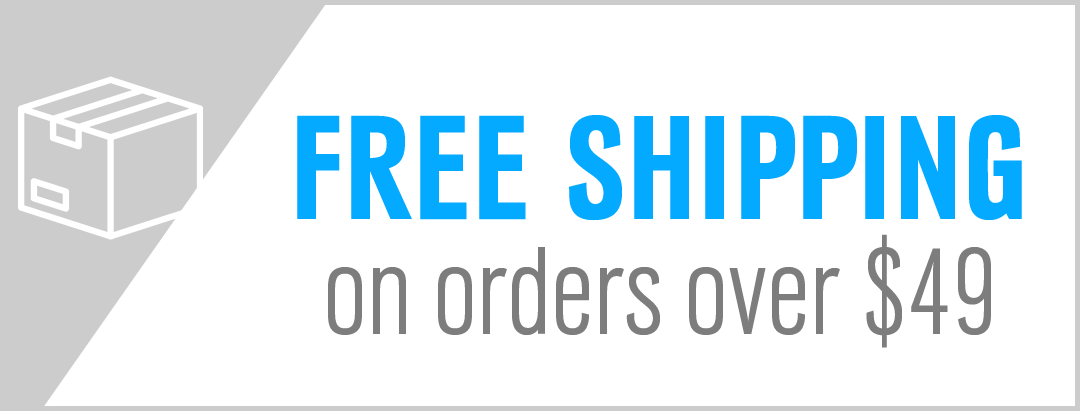 Free Shipping on orders over $49