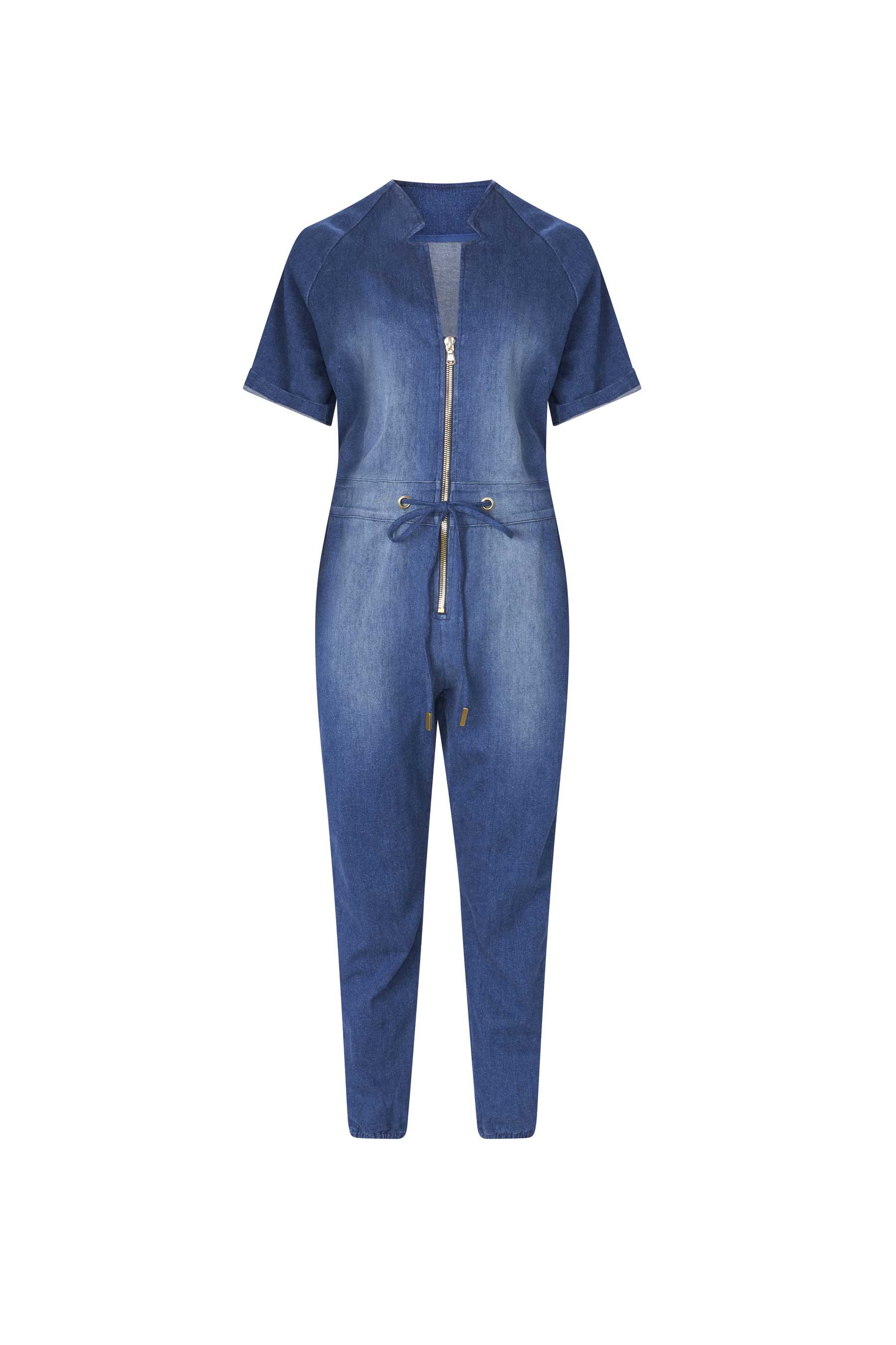 Image of The Caroline Denim Jumpsuit