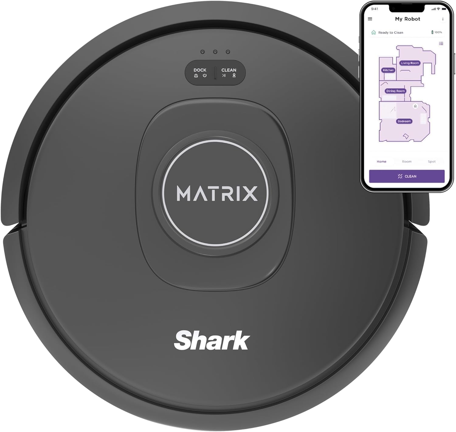 Image of Shark Matrix Self-Cleaning + Precision Mapping Robot Vacuum