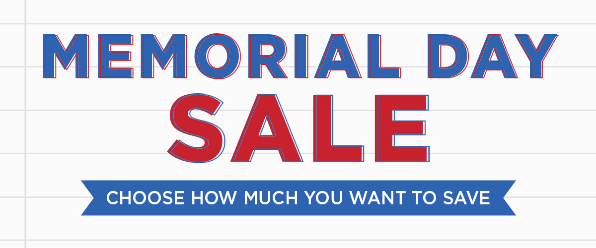 Memorial Day Sale