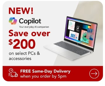 Save over $200 on select PCs